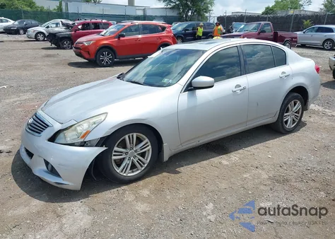 2013 Infiniti G37X from USA, damaged, VIN JN1CV6AR2DM757711